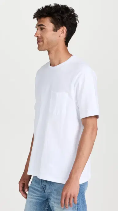 Corridor Garment Dyed Tee White | Thumbnail 4