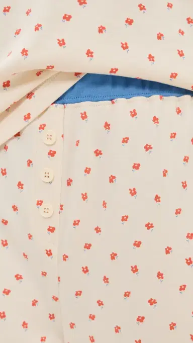 Cozyland by Morgan Lane Ellie Pajama Set weet Poppies | Thumbnail 6 Cozyland by Morgan Lane Ellie Pajama Set weet Poppies | Thumbnail 6