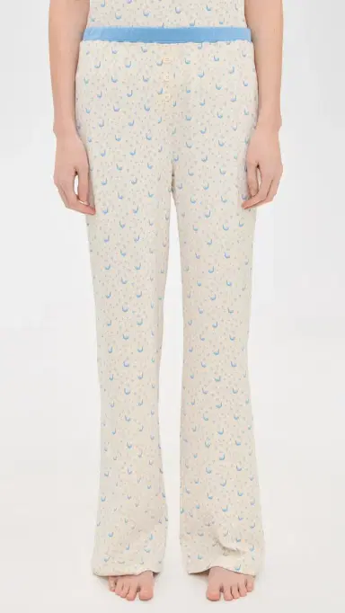 Cozyland by Morgan Lane Baby Jean Long PJ Set ittle Roo | Thumbnail 5