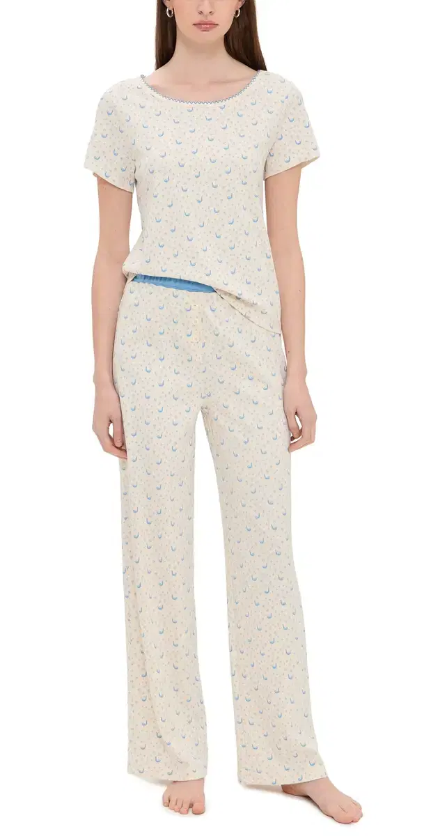 Baby Jean Long PJ Set ittle Roo Baby Jean Long PJ Set ittle Roo