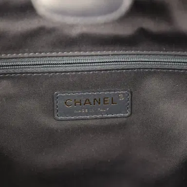 Chanel Chanel Small Coco Base Hobo Bag Blue Denim Tweed and Navy Blue Shiny Lambskin Gold Hardware | Thumbnail 10 Chanel Chanel Small Coco Base Hobo Bag Blue Denim Tweed and Navy Blue Shiny Lambskin Gold Hardware | Thumbnail 10