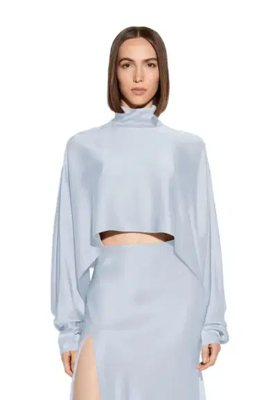 Lapointe Satin Caftan Top | Thumbnail 1