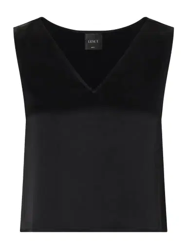 LESET Barb Satin Tank Top | Thumbnail 1 LESET Barb Satin Tank Top | Thumbnail 1