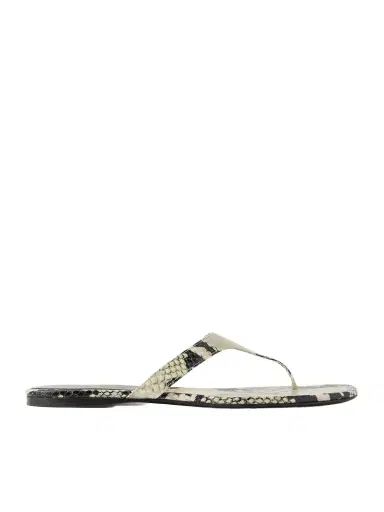 Khaite Archer Snake-effect Leather Sandals | Thumbnail 1 Khaite Archer Snake-effect Leather Sandals | Thumbnail 1
