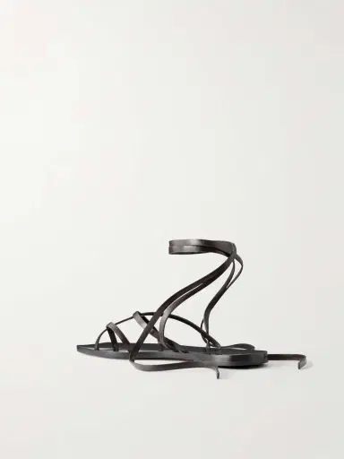 aeyde Norah Leather Sandals | Thumbnail 3