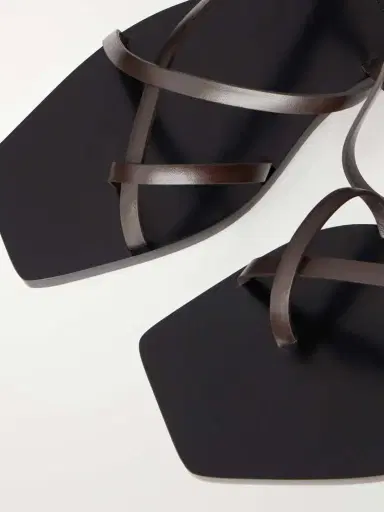 aeyde Norah Leather Sandals | Thumbnail 5