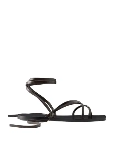 aeyde Norah Leather Sandals | Thumbnail 1