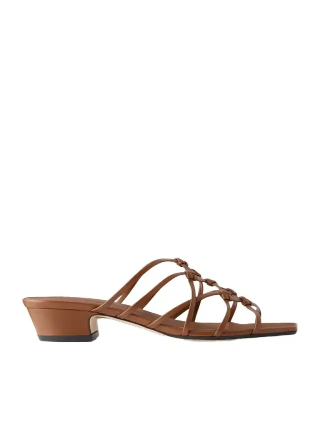 aeyde Tahla Woven Leather Sandals