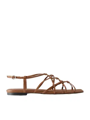 aeyde Anisa Leather Flat Sandals | Thumbnail 1 aeyde Anisa Leather Flat Sandals | Thumbnail 1