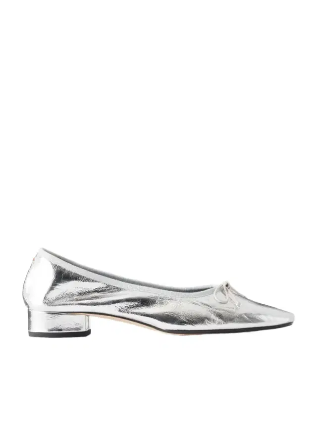 aeyde Onda Bow-detailed Crinkled Metallic Leather Pumps