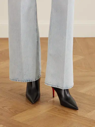Christian Louboutin Miss Z 80 Leather Ankle Boots | Thumbnail 2