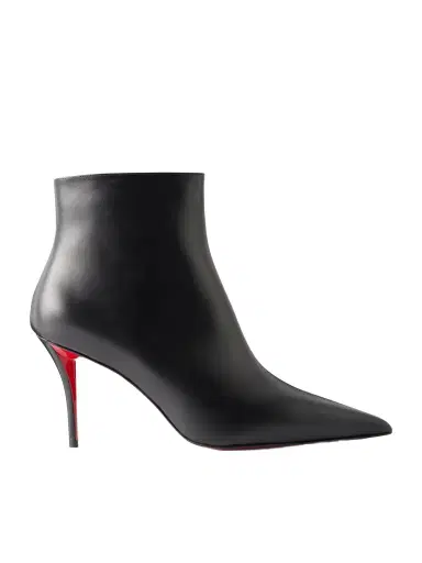 Christian Louboutin Miss Z 80 Leather Ankle Boots | Thumbnail 1