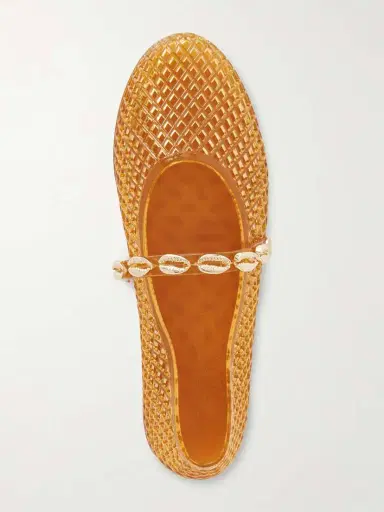Ancient Greek Sandals Iro Shell-embellished Rubber Flats | Thumbnail 5 Ancient Greek Sandals Iro Shell-embellished Rubber Flats | Thumbnail 5