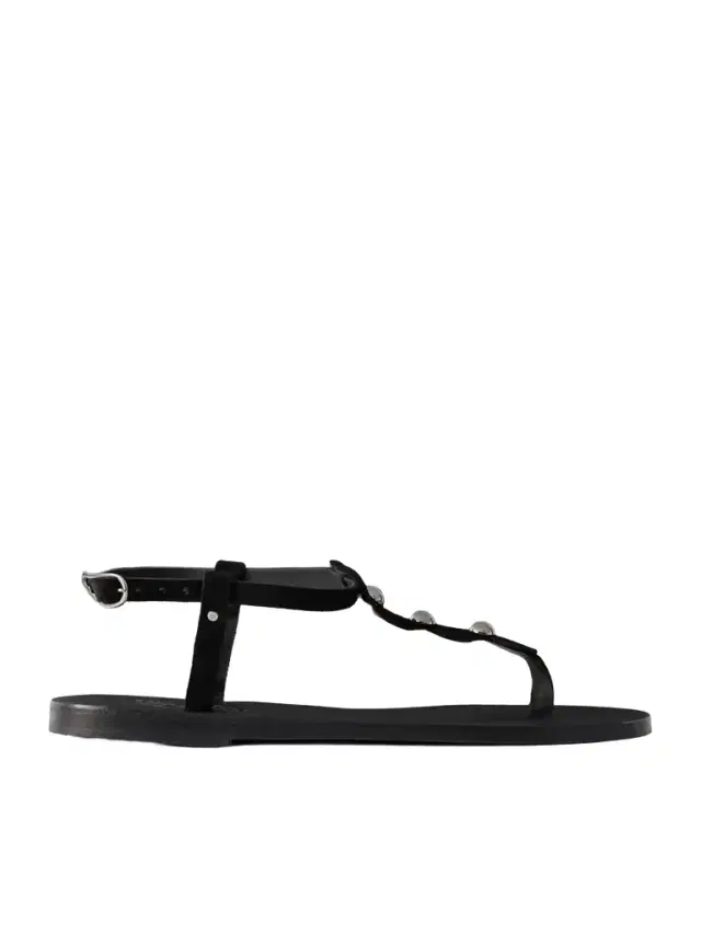 Ancient Greek Sandals Ilida Studded Suede Sandals