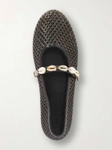Ancient Greek Sandals Iro Shell-embellished Rubber Flats | Thumbnail 6 Ancient Greek Sandals Iro Shell-embellished Rubber Flats | Thumbnail 6