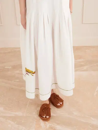 Ancient Greek Sandals Amfiliki Suede Slide On | Thumbnail 2 Ancient Greek Sandals Amfiliki Suede Slide On | Thumbnail 2