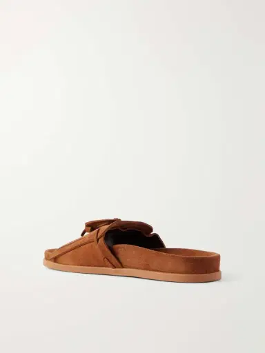 Ancient Greek Sandals Amfiliki Suede Slide On | Thumbnail 3 Ancient Greek Sandals Amfiliki Suede Slide On | Thumbnail 3