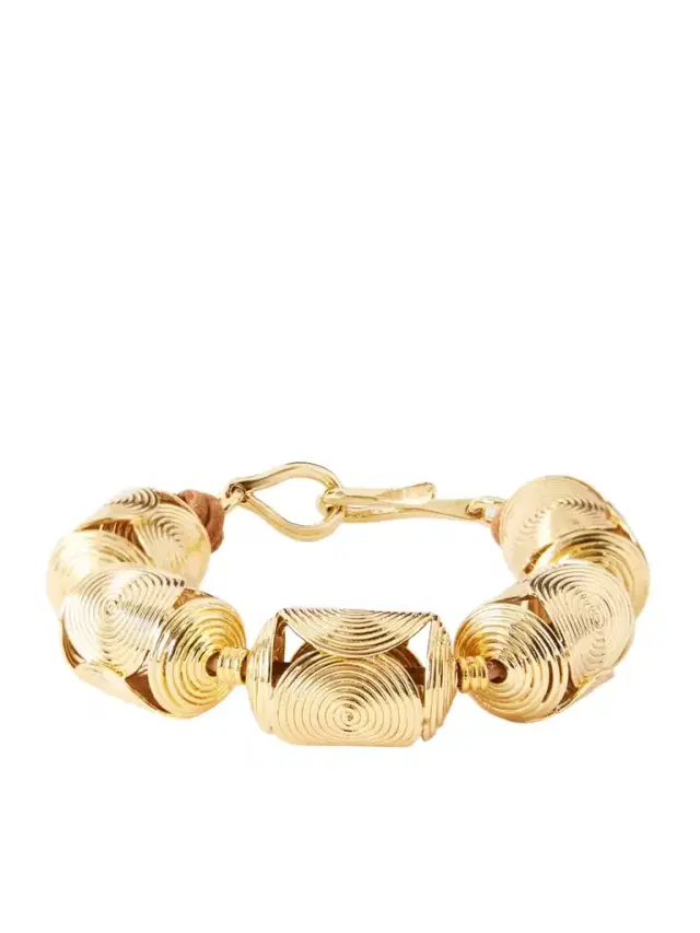 TOHUM Savanna Bantu Gold Plated-brass Bracelet