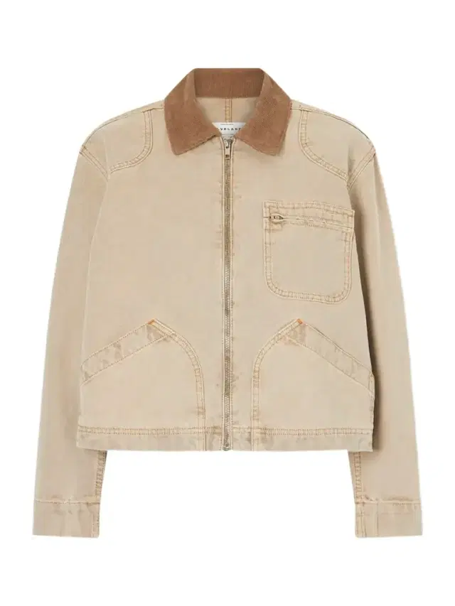 Harley Corduroy-trimmed Cotton-canvas Jacket