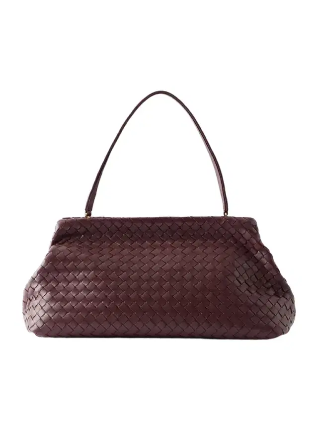 The 1998 Intrecciato Leather Shoulder Bag