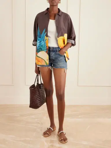 Frame The Hang Denim Shorts | Thumbnail 2