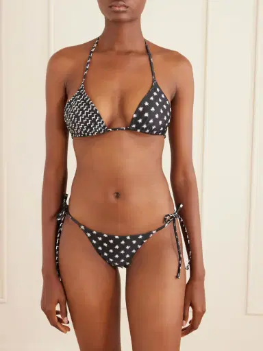 Donde Esteban Estrellitas Y Olas Recycled Triangle Bikini | Thumbnail 2 Donde Esteban Estrellitas Y Olas Recycled Triangle Bikini | Thumbnail 2