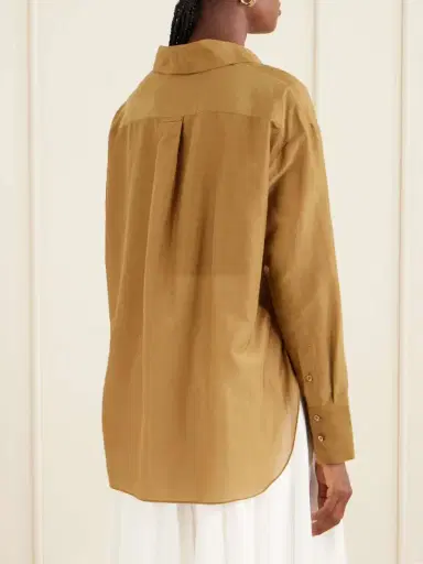 TWP Big Joe Cotton And Silk-blend Shirt | Thumbnail 4 TWP Big Joe Cotton And Silk-blend Shirt | Thumbnail 4