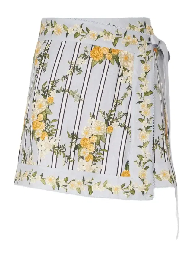 Luna Valle Printed Linen Pareo