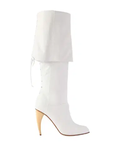 Alexander McQueen Leather Boots | Thumbnail 1 Alexander McQueen Leather Boots | Thumbnail 1