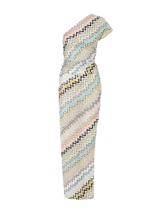 Striped Crochet-knit Maxi Dress