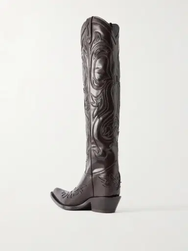 Acne Studios Leather Knee Boots | Thumbnail 3