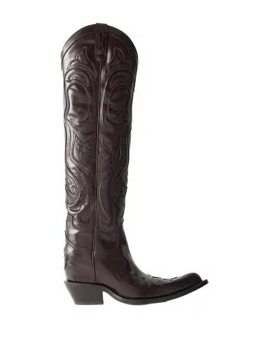Acne Studios Leather Knee Boots | Thumbnail 1