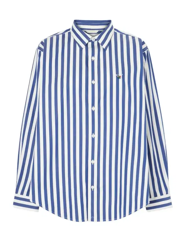 Striped Cotton-poplin Shirt