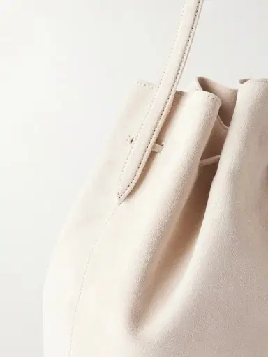 Liffner Charm Suede Drawstring Shoulder Bag | Thumbnail 5 Liffner Charm Suede Drawstring Shoulder Bag | Thumbnail 5