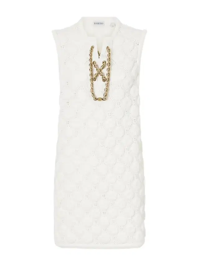 Embellihsed Knitted Cotton-blend Mini Dress