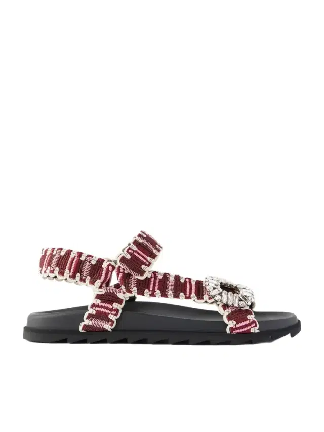 Embellished Flat Sandals
