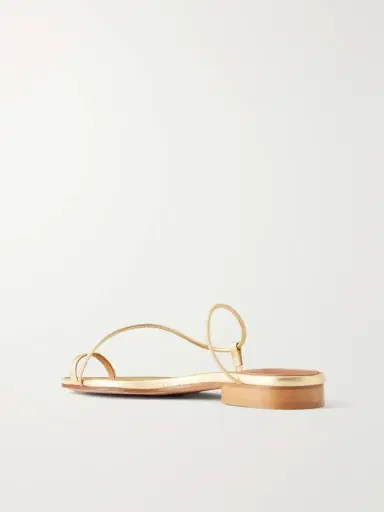 Emme Parsons Susan Metallic-leather Sandals | Thumbnail 3
