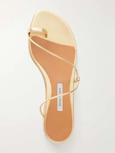 Emme Parsons Susan Metallic-leather Sandals | Thumbnail 6