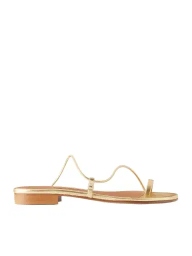 Emme Parsons Susan Metallic-leather Sandals | Thumbnail 1