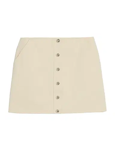 Apparis Women's Ella Cotton Canvas A-Line Miniskirt | Thumbnail 1 Apparis Women's Ella Cotton Canvas A-Line Miniskirt | Thumbnail 1