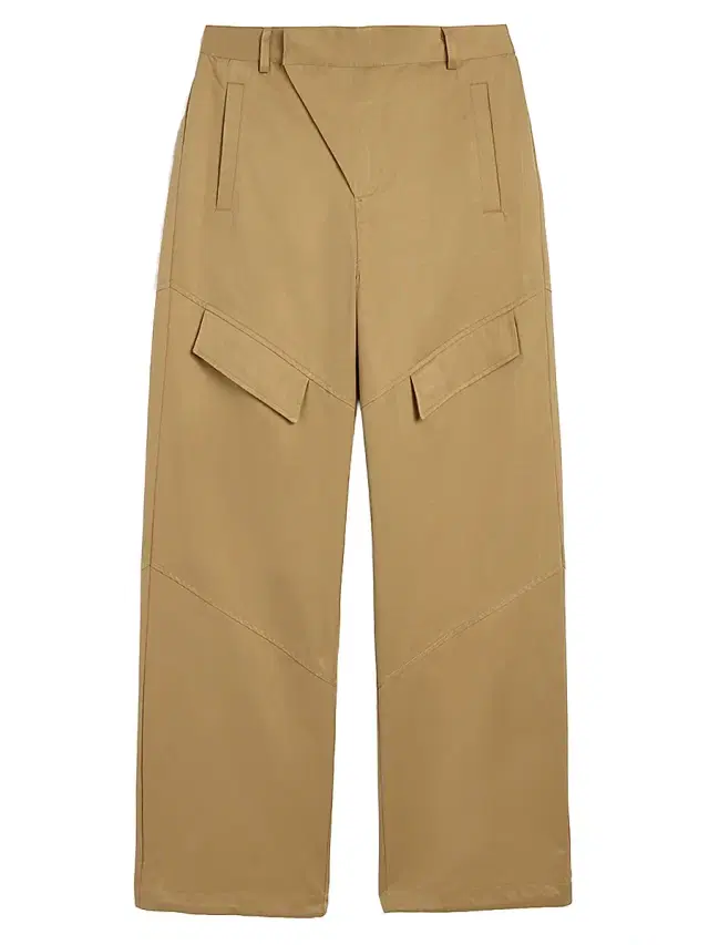 Apparis Women's Kate Cotton-Blend Cargo Trousers - Olive