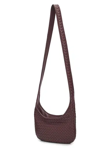 Bottega Veneta Men's Veneto Small Intrecciato Leather Crossbody Bag | Thumbnail 3 Bottega Veneta Men's Veneto Small Intrecciato Leather Crossbody Bag | Thumbnail 3