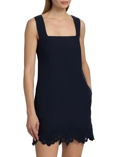 Veronica Beard Women's Shanice Cotton Sheath Dress | Thumbnail 3 Veronica Beard Women's Shanice Cotton Sheath Dress | Thumbnail 3