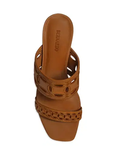 Bernardo Women's Gemma Heeled Mule Sandals | Thumbnail 3