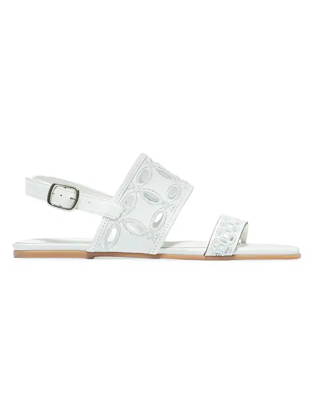 Bernardo Women's Orla Flat Sandals - White