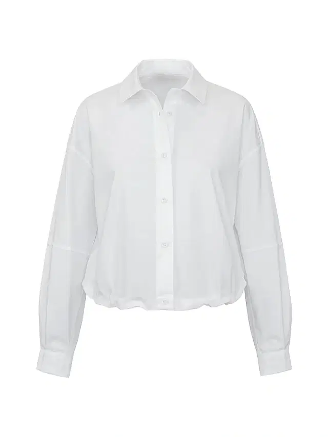 Callas Milano Women's Lille Blouson Hem Shirt - White