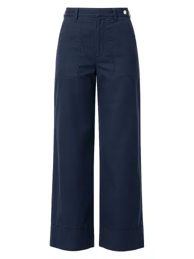 CALLAS MILANO Women's Sailor Wide Leg Pants - Navy - Size 12 | Thumbnail 1 CALLAS MILANO Women's Sailor Wide Leg Pants - Navy - Size 12 | Thumbnail 1