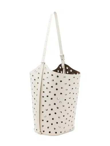 Proenza Schouler Women's Brant Grommet Leather Bucket Bag | Thumbnail 4