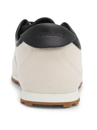 Jacquemus Women's Contrast-Trim Low-Top Tennis Sneakers - Light Beige - Size 12 | Thumbnail 5 Jacquemus Women's Contrast-Trim Low-Top Tennis Sneakers - Light Beige - Size 12 | Thumbnail 5