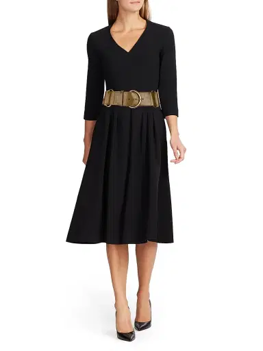 Chloé Women's Camera Chain Leather Belt - Dark Khaki | Thumbnail 2